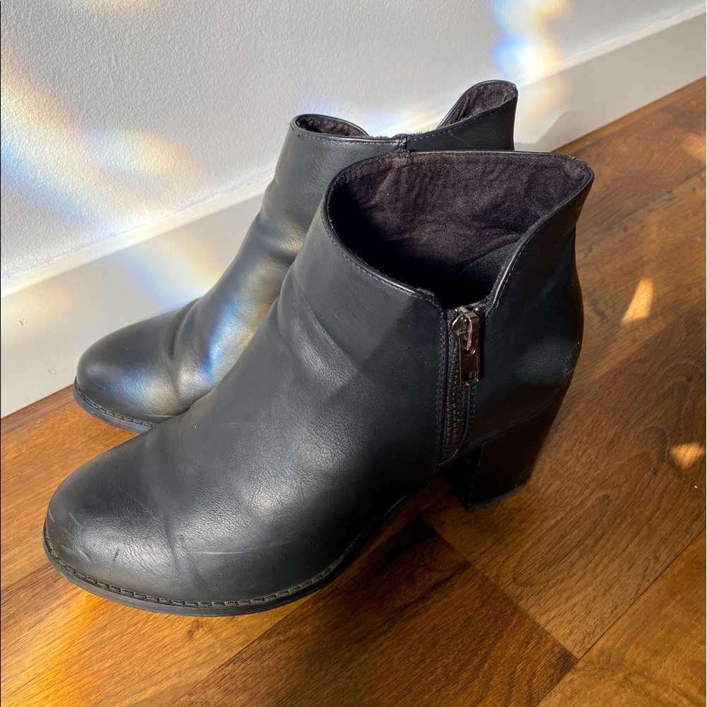 Black Heeled Booties